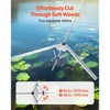 VEVOR Lake Weed Cutter, Pond Aquatic Plant Cutting Tool with 62 in Max. Cut Width, Sharp and Heavy-Duty Steel Blades, with 30 ft Throw Rope,Silver - 3 of 4