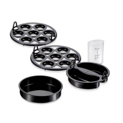 Hamilton Beach Black 14-Egg Electric Cooker and Steamer