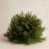Pine Half Orb with Pinecones (Set of 2) - 2 of 3