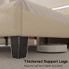 NicBex All Size Adjustable Bed Frame with Faux Leather Upholstered Headboard & LED Light,Modern Platform Bed,No Box Spring Needed - 4 of 4