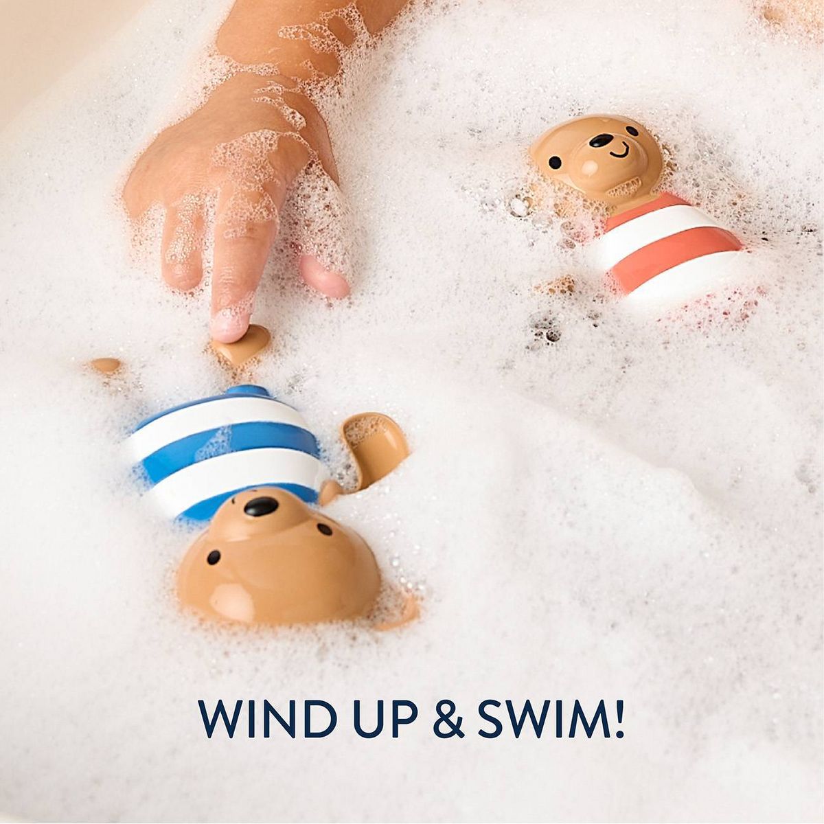 Itzy Ritzy Silly Swimmers Bath Toys - 2pc - thumbnail 4