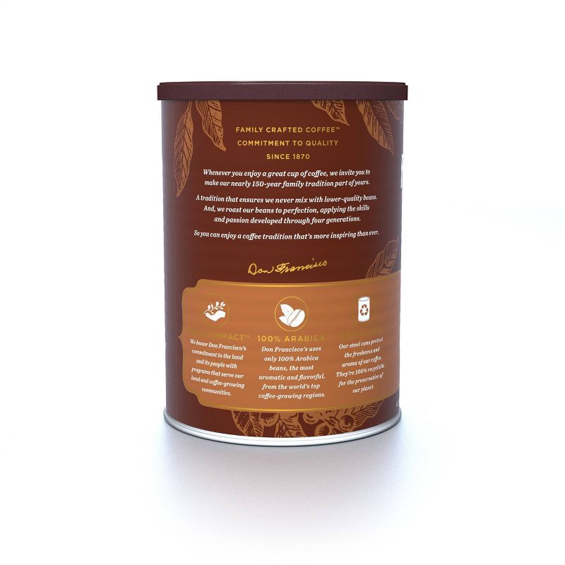 Don Francisco's Cinnamon Hazelnut Medium Roast Ground Coffee - 12oz, 4 of 11