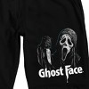 Ghostface With Knife Adult Black Sleep Pajama Shorts - 2 of 4