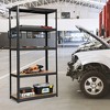 Costway 2PCS 72'' Heavy Duty Storage Shelf Steel Metal Garage Rack 5 Level Adjustable - 3 of 4