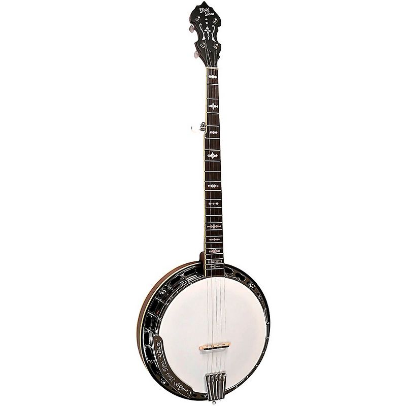 Gold Tone Professional Bluegrass Banjo Wide Fingerboard Vintage Walnut, 1 of 7