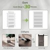 Bestier  Glass Barn Door with 8ft Sliding Barn Door Hardware Kit & Handles - 4 of 4