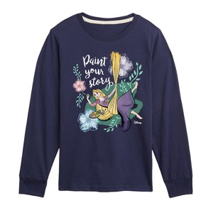 Boys' - Disney - Paint Your Story Long Sleeve Graphic T-Shirt - 1 of 4