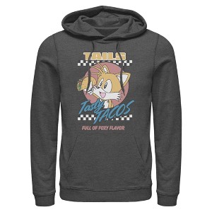 Mens Sonic the Hedgehog Tails Tasty Tacos Lightweight Hoodie - 1 of 4