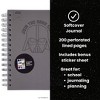 Yoobi Star Wars Journal 6"x8" Spiral with Elastic Band Darth Vader, School Supplies - 2 of 4