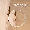 Waterproof Outdoor Patio Chair Covers - Beige+Coffee - 2Packs - Dancing Garden Collection - 4 of 4