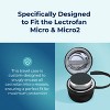 Adaptive Sound Technologies Carrying Case for LectroFan Micro & Micro2 - Pocket for Charger Plus Removable Lanyard - Black - 3 of 4