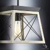 Urban Ambiance Luxury Luxe Industrial Pendant,  9"H x 10"W,  Charcoal Finish, UHP2125 - 4 of 4