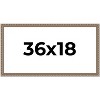 PosterPalooza | Panoramic Deco Silver Picture Frame - UV Acrylic, Foam Board Backing, Hanging Hardware - 2 of 4