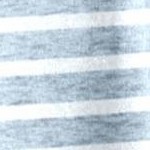 heather white stripe