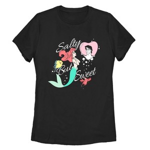 Women's The Little Mermaid Salty and Sweet T-Shirt - 1 of 3