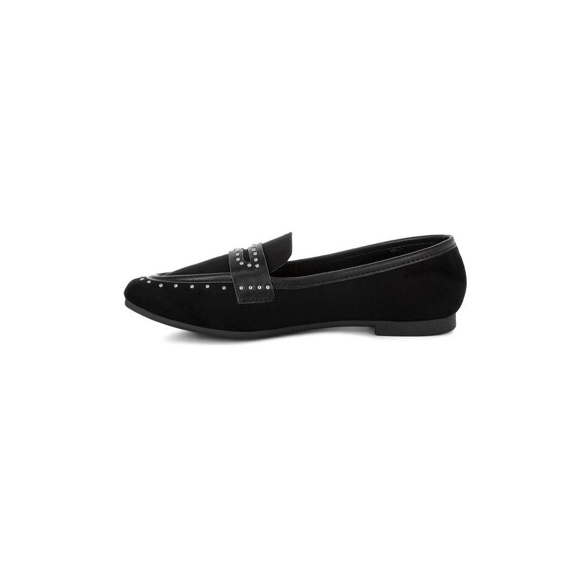 Женские туфли London Rag Womens Lumina Penny Strap Studded Loafers 8 — фото 6