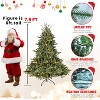 Gulches Full-Shape Christmas Tree - 7.5FT, 850 UL Lights, 2441 PE/PVC Tips, Wide Base, Hinged Structure, Stable Metal Stand - 4 of 4