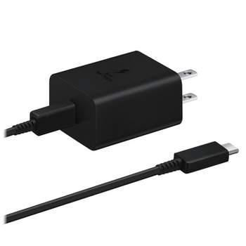 Samsung 45W Power Adapter with USB-C Cable - Black