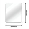 SEVOBAL Bathroom Vanity Mirrors Rectangular Wall Mirror with Shatterproof Glass Safe Secure Hanging Practical, Silver, 36"*30"*1.1" - 4 of 4