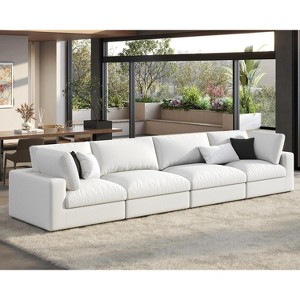 AMERLIFE Modular Sectional Sofa, Down Filled Couch for Living Room - 1 of 4