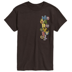 Men's - Marvel - Marvel Villains Stacked Short Sleeve Graphic T-Shirt - 1 of 3