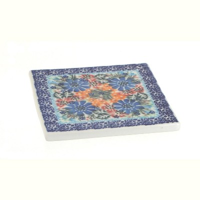 Blue Rose Polish Pottery Ashley Tile