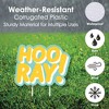 Big Dot of Happiness Party Time - Hats and Balloons Lawn Decorations - Outdoor Happy Birthday Party Yard Decorations - 10 Piece - 3 of 4