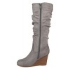 Journee Collection Womens Haze Wedge Knee High Boots - 2 of 4