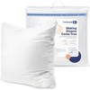 Continental Bedding Throw Pillow Inserts 100% White Goose Down Pillow Insert - 2 of 2