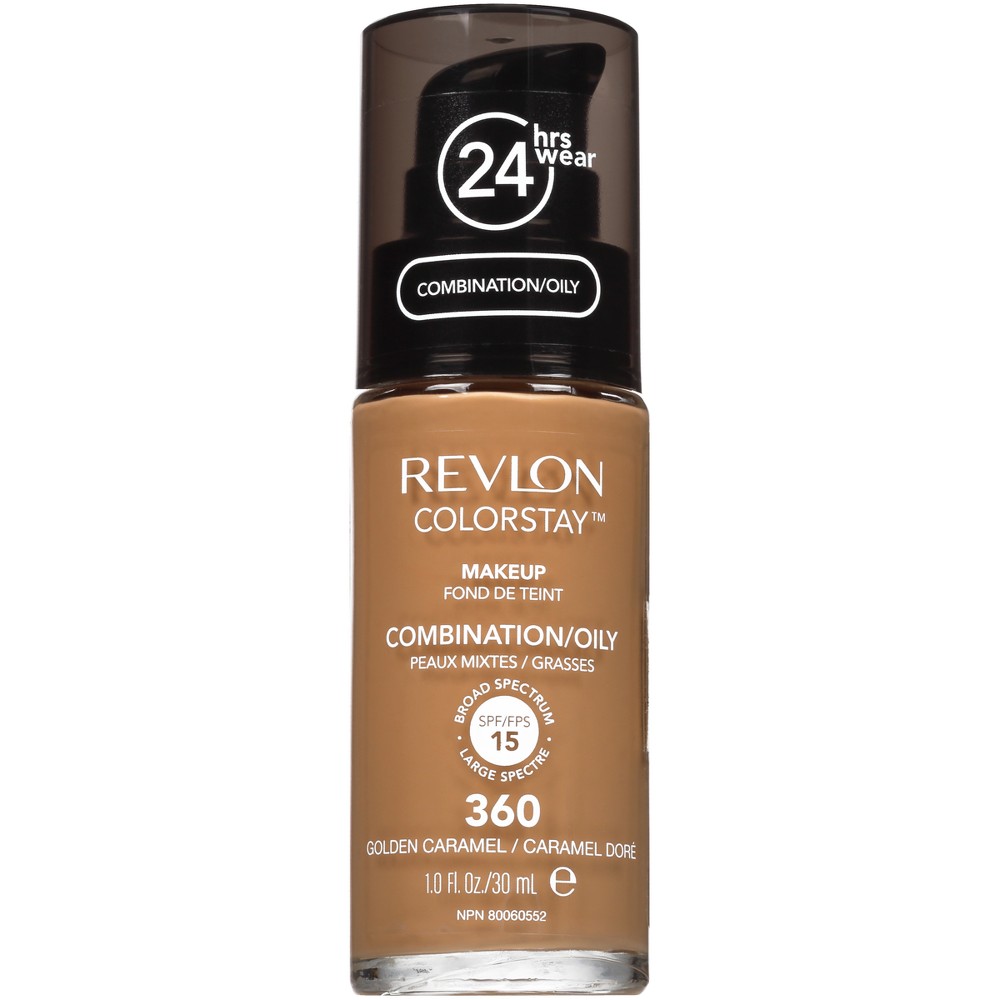 UPC 309975410143 product image for Revlon Colorstay Makeup Combination/Oily Foundation 360 Golden Caramel - 1 fl oz | upcitemdb.com