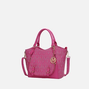 MKF Collection Fula Signature Crossbody Satchel – Vegan Leather Handbag by Mia K - 1 of 4