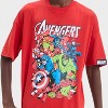 Boys' Marvel Comics Red Short Sleeve T-Shirt - Red - 2 of 4