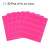 Unique Bargains High Visibility Washable Warning Safety Reflective Stickers 30 Pcs - 3 of 4
