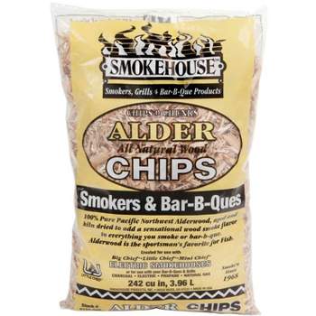 Smokehouse All Natural Alder Wood Smoking Chips 242 cu in