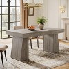 Tribesigns 55-Inch Wood Dining Table for 4-6, Rectangular Dining Room Table with Sturdy Legs - 4 of 4