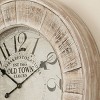 31"x31" Wooden Wall Clock Brown - Olivia & May: Vintage MDF Timepiece for Indoor Decor, Analog Display - 3 of 4