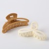 Chery Life 2Pcs Large Grip Hair Claw with Simple Design - 2 of 4