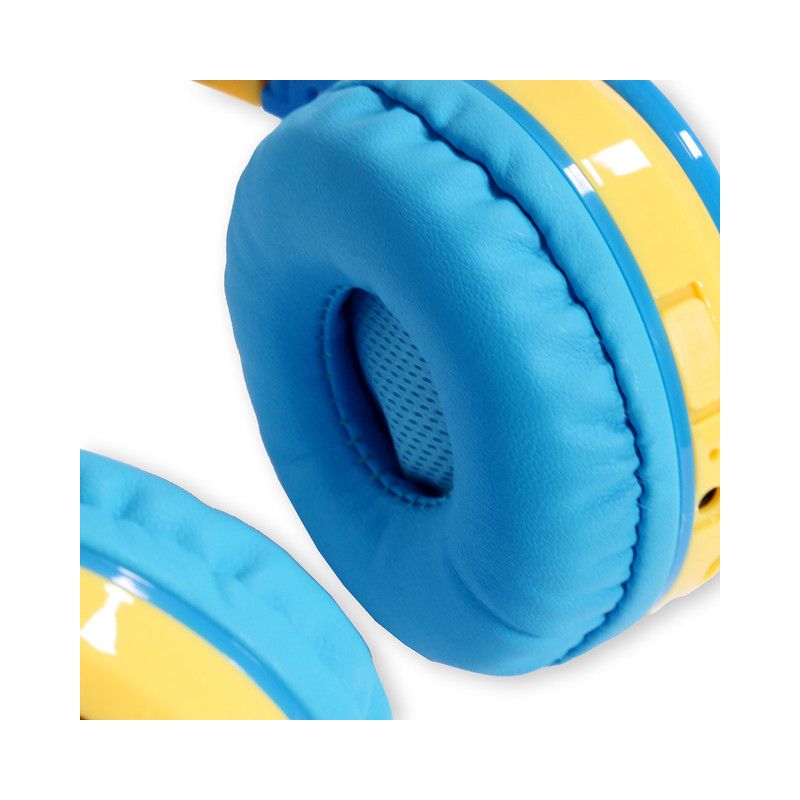 Contixo KB2600 Kids Bluetooth Wireless Headphones -Volume Safe Limit 85db -On-The-Ear Adjustable Headset (Blue), 5 of 9