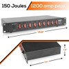 Pyle PDBC70 15 Amp 1800VA Rack Mountable PDU Power Supply Power Strip Surge Protector Extension Cord Plug Strip with 9 Outlets and AC Noise Filter - 3 of 4