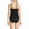 Lands' End Women's Chlorine Resistant Smoothing Control High Neck Tankini Swimsuit Top - 2 of 4