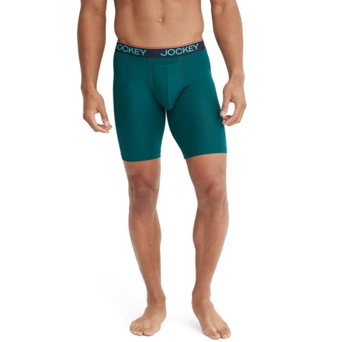 Jockey® Chafe Proof Pouch Cotton Stretch 8.5 Long Leg Boxer Brief