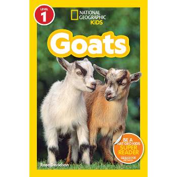 National Geographic Readers: Goats (Level 1) - by  Rose Davidson (Paperback)