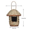 ZACHVO Handmade Natural Grass Bird Nest - Ideal for Parrots, Conures, and Lovebirds - 3 of 4