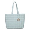 MKF Collection Rowan Woven Vegan Leather Women’s Tote Bag by Mia K - 2 of 4