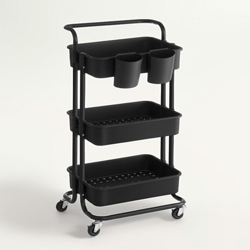 SONGMICS Rolling Cart 3-Tier Storage Cart Utility Cart - image 1 of 4