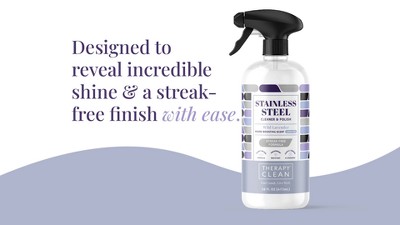  Therapy Stainless Steel Cleaner and Polish - 16 ounces