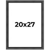 PosterPalooza | Refined Black Picture Frame - UV Acrylic, Foam Board Backing, Hanging Hardware - 2 of 4