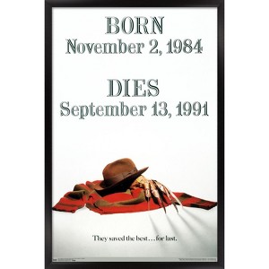 Trends International Nightmare On Elm St: Freddy's Dead: - Tombstone Framed Wall Poster Prints - 1 of 4