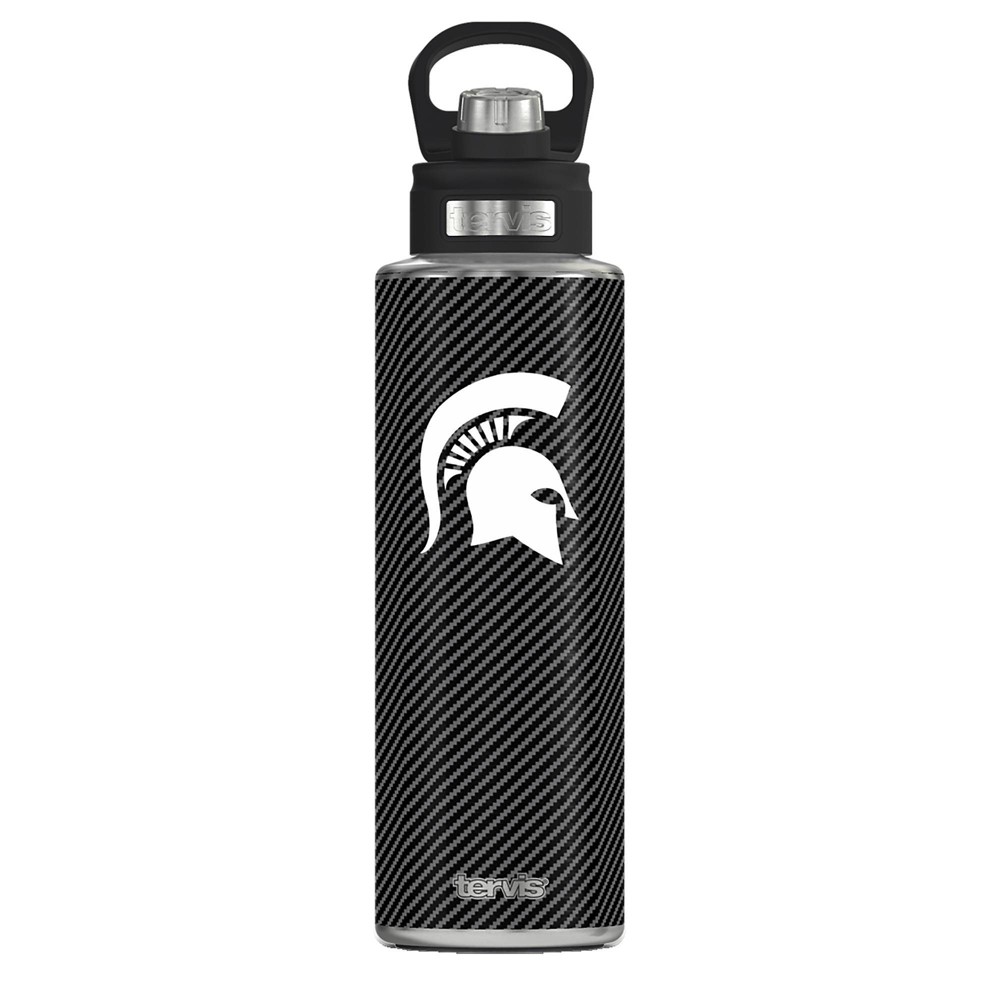 Photos - Water Bottle NCAA Michigan State Spartans Carbon Fiber Wide Mouth  - 40oz