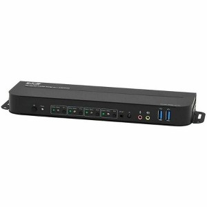 Tripp Lite HDMI USB KVM Switch 4-Port 4K 60Hz HDR HDCP 2.2 IR USB Sharing (B005-HUA4) - 1 of 4